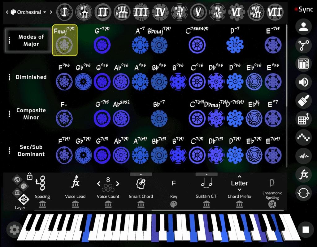 Cymatic (highlighted in yellow)